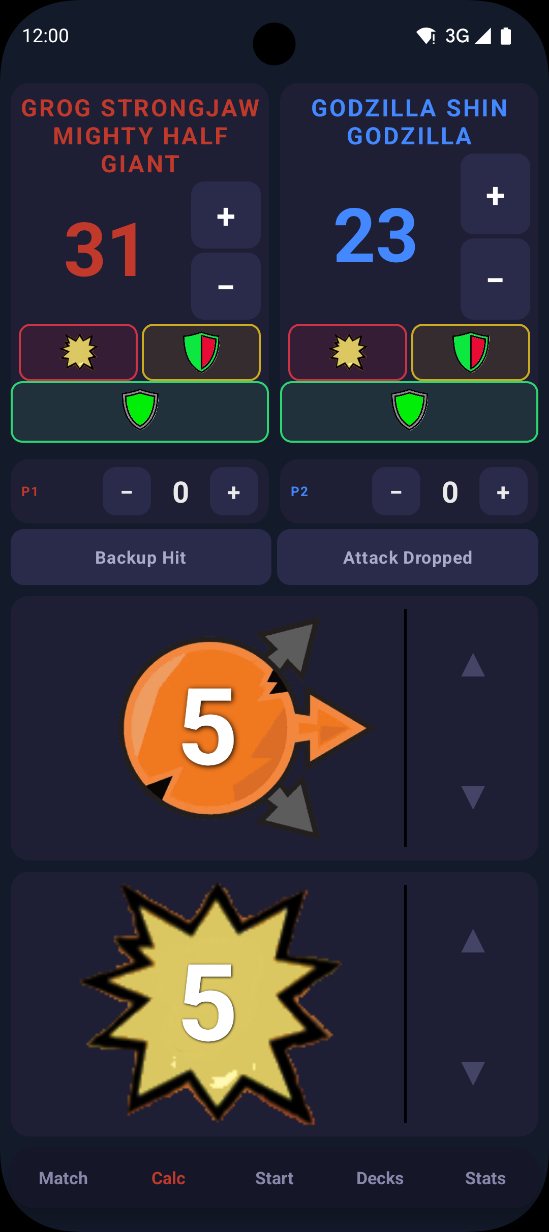 Attack Calculator